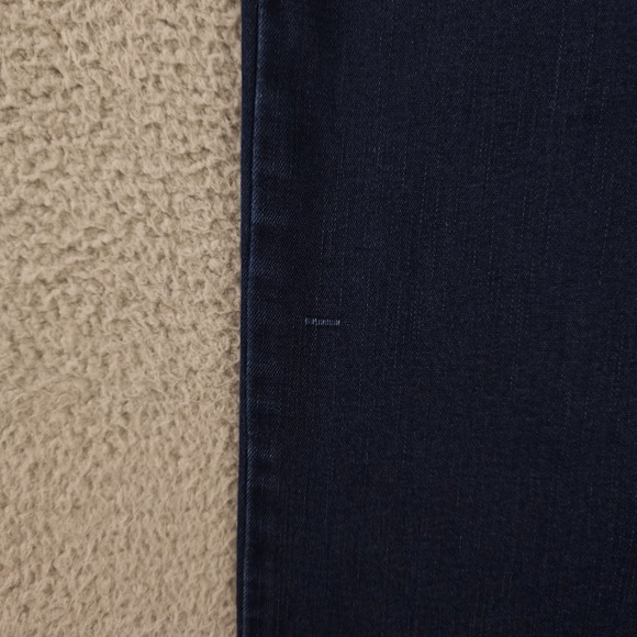 Levis 512 Jeans Womens 12 Blue Perfectly Slimming Straight Leg Stretch Dark Wash - Picture 13 of 16